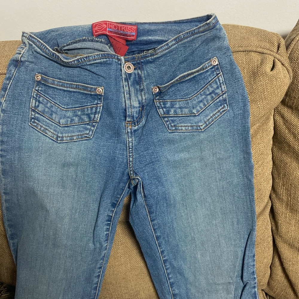 Vintage hot kiss jeans jr size 1